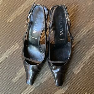 Prada vintage sling backs